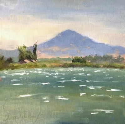 White caps on the delta